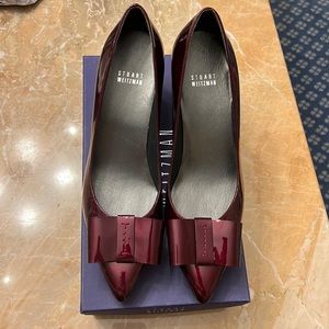 Stuart Weitzman Tuxbow heels